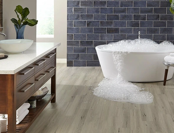 Waterproof Bathroom Flooring in Bolivia NC